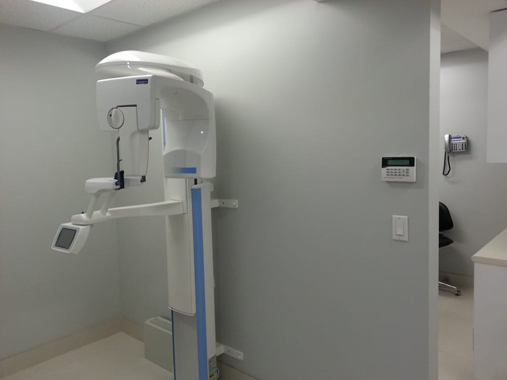 X-Ray room for ED Family Dental