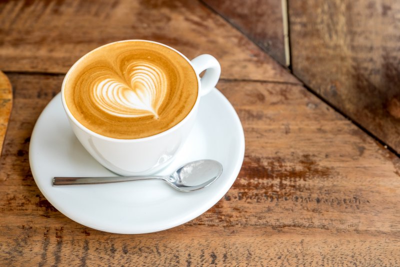 coffee on a table in Astoria